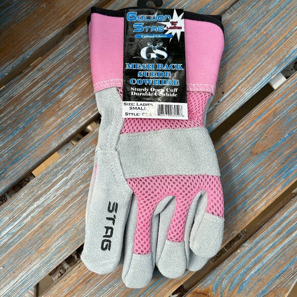 Golden Stag Ladies Unlined Suede Cowhide Gloves, Style 825 - Picture 1 of 1
